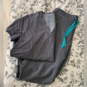 Figs Scrub Set: Catarina Top + Yola Pants